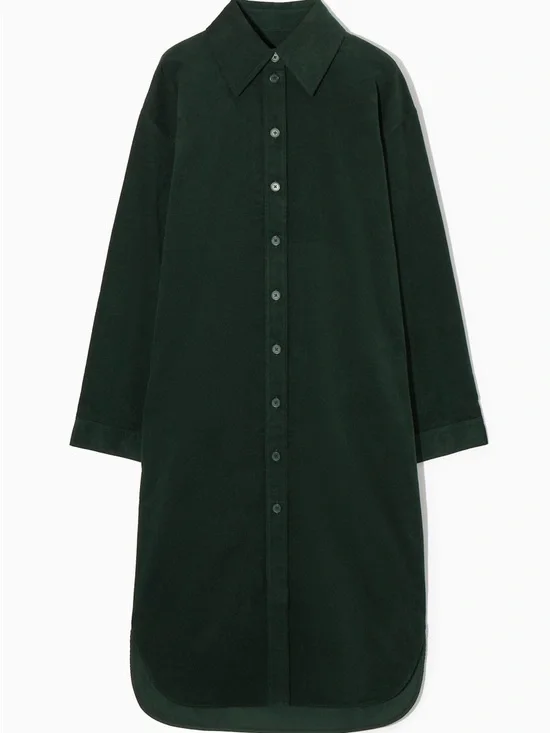 COS Corduroy Shirt Dress - Picture 3 of 7